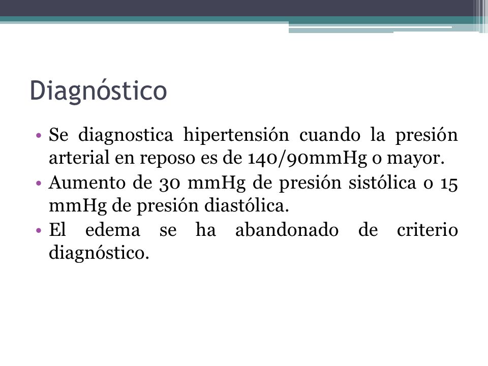 Presión arterial alta persistente que no puede atribuirse a una causa específica